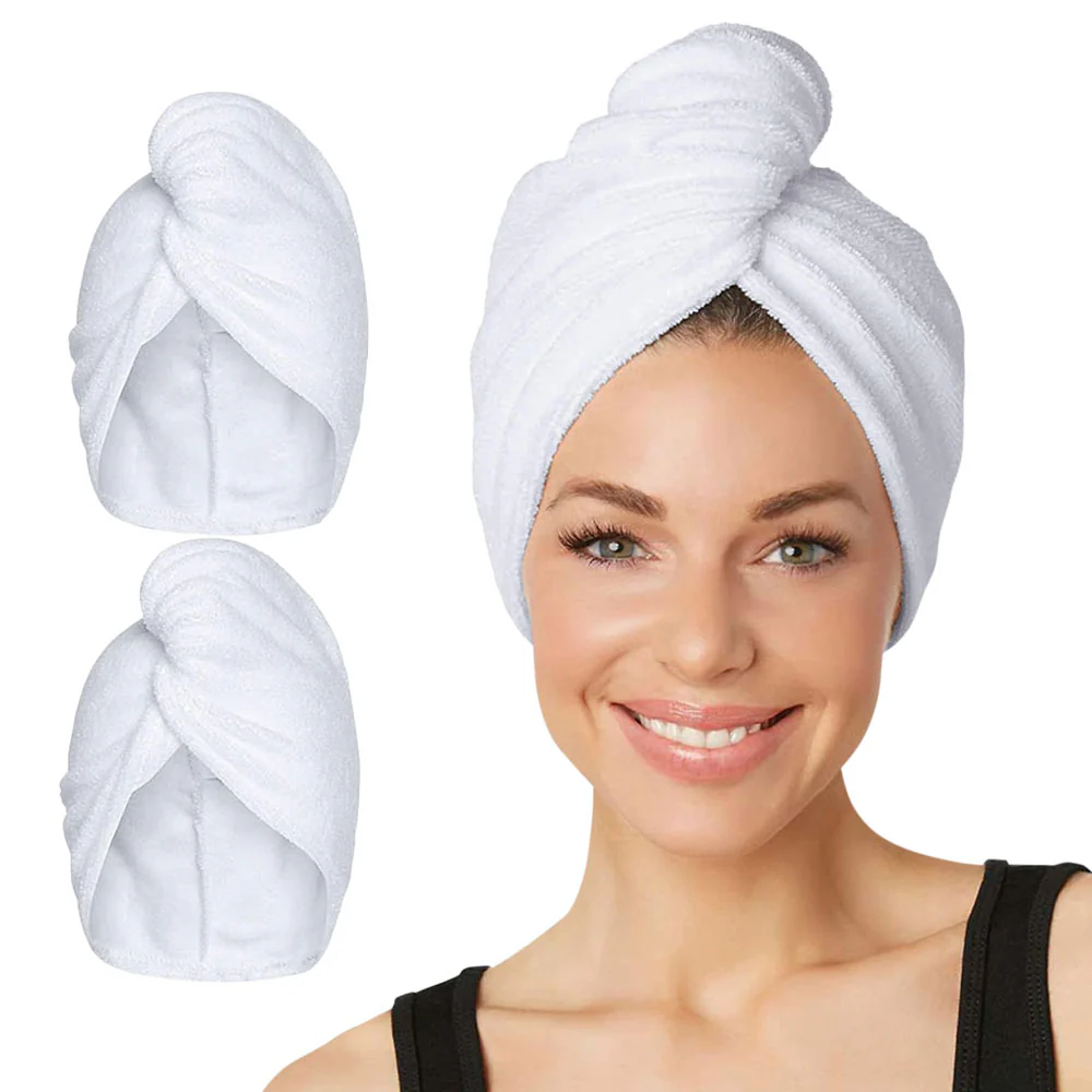 Ideal Bath Microfibre Hair Towel Assorted - Image 9
