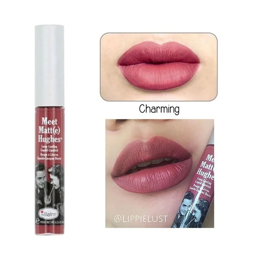 theBalm Meet Matt(e) Hughes Liquid Lipstick Charming - Image 2