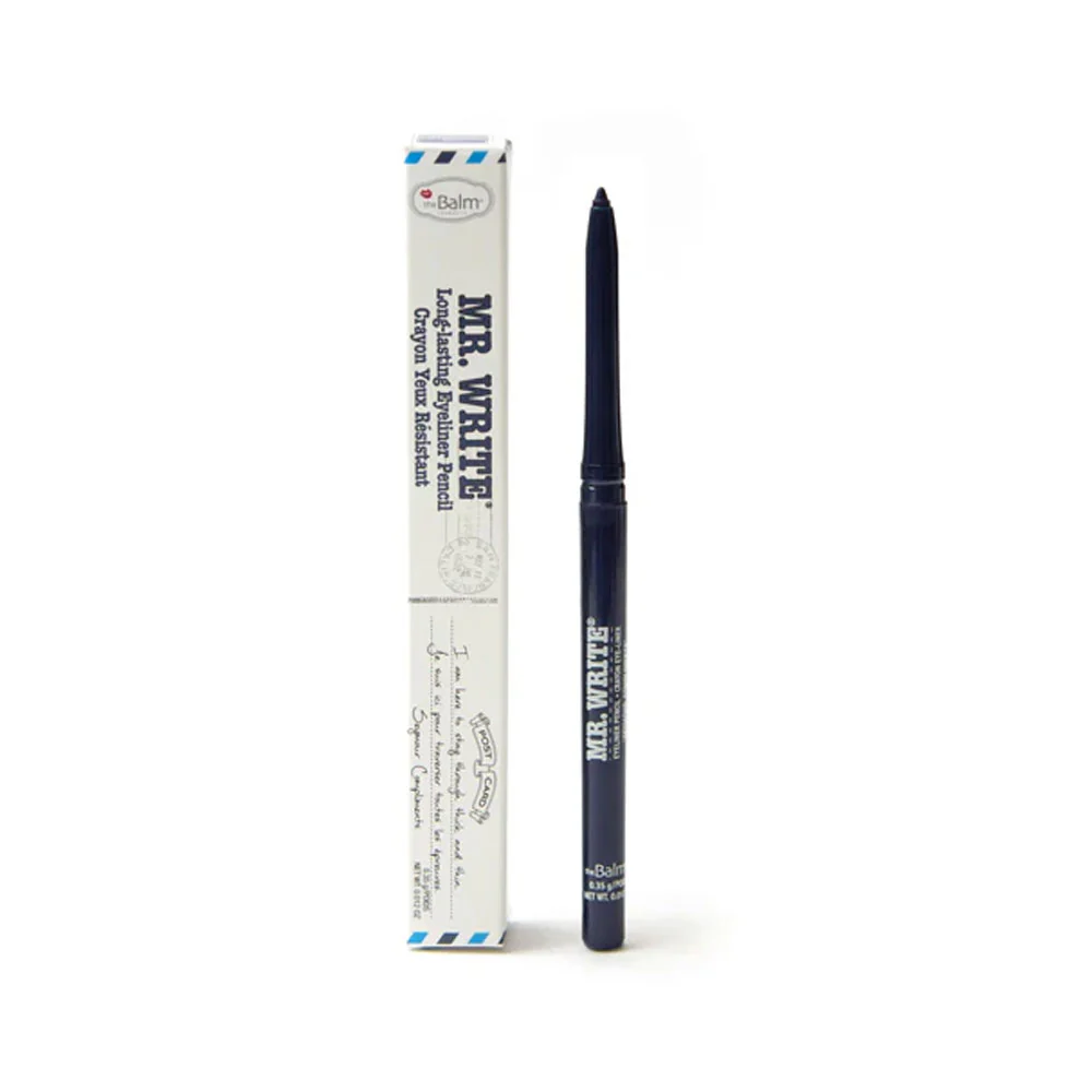 theBalm Mr Write Seymour Compliments Blue Eyeliner Pencil - Image 2