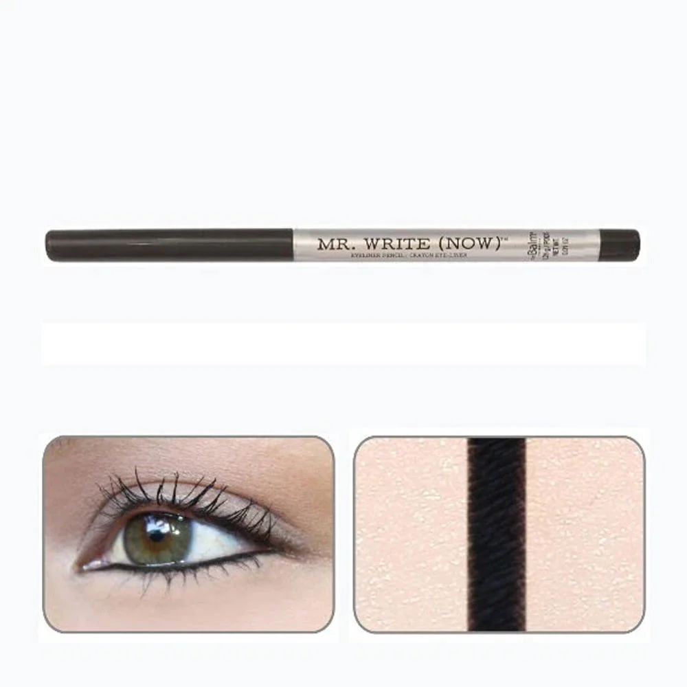 theBalm Mr Write Seymour Compliments Blue Eyeliner Pencil - Image 6