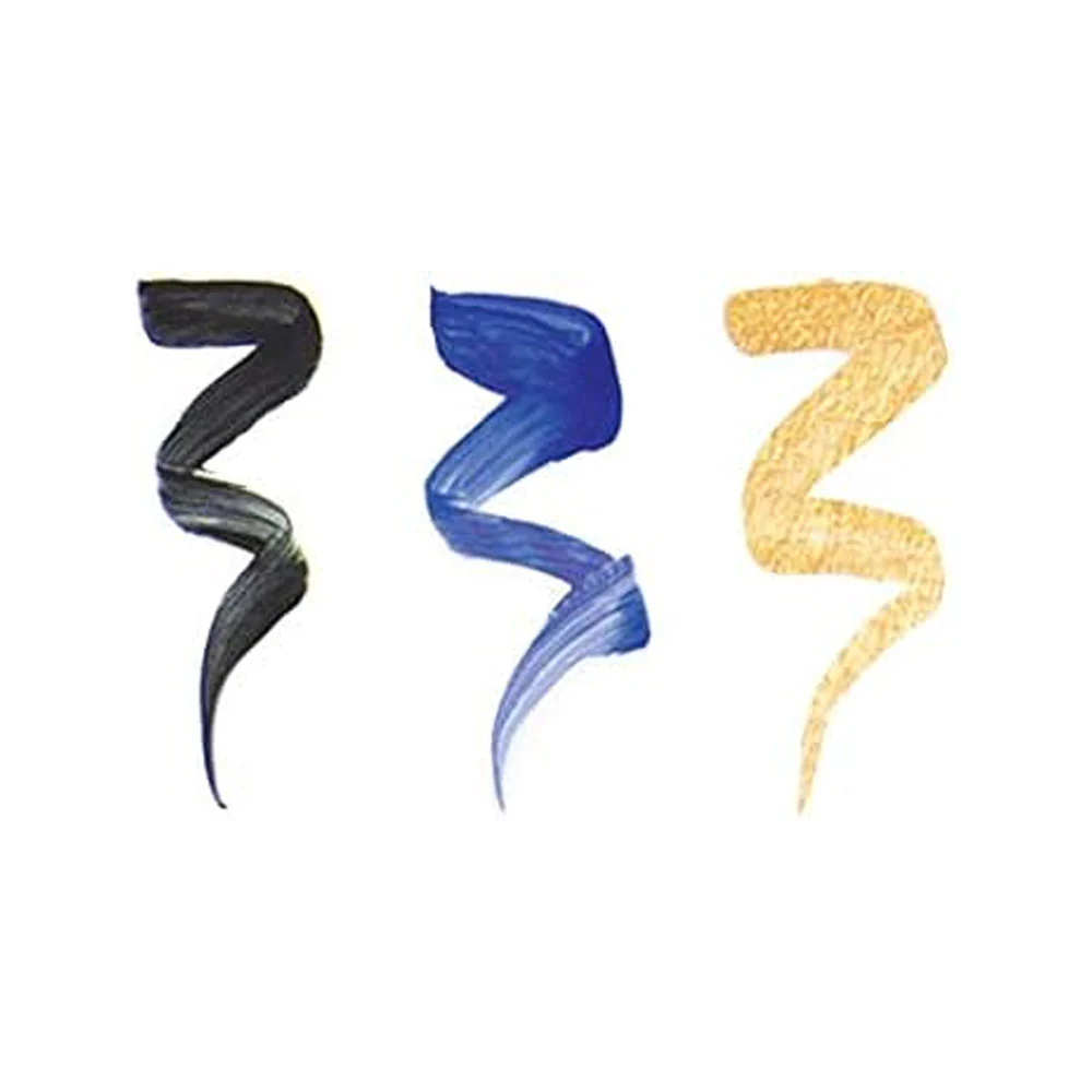 theBalm Schwing Liquid Eyeliner Trio Black Sapphire Blue 14K Gold - Image 3