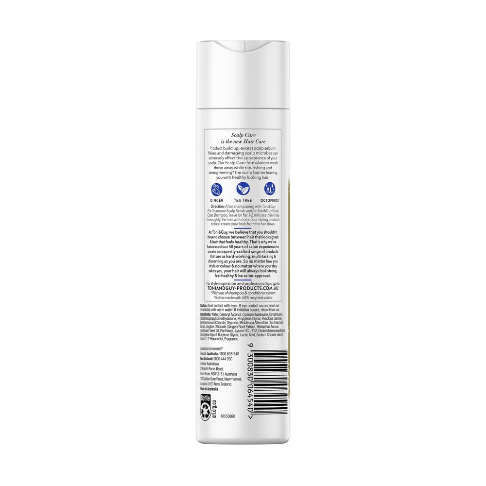 Toni & Guy Conditioner Scalp Care With Tea Tree & Ginger 250ml - Image 2