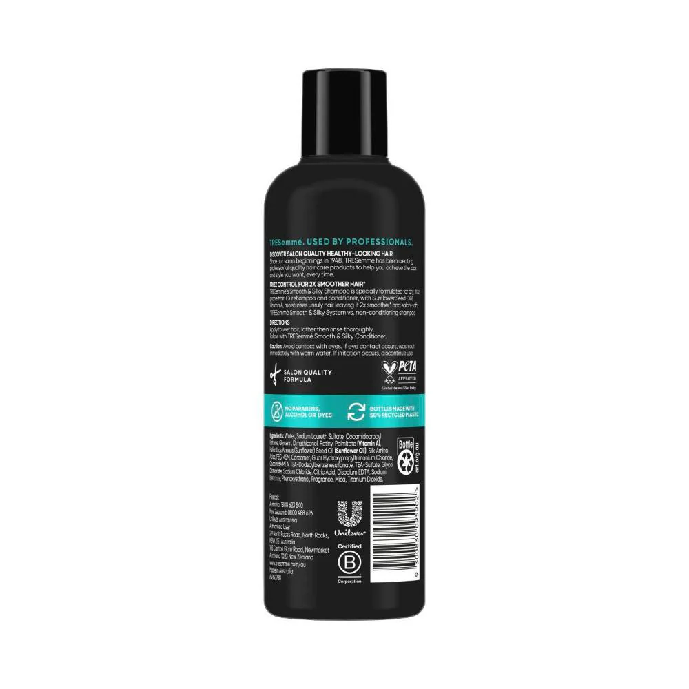 Tresemme Shampoo Smooth & Silky Sunflower Seed Oil & Vitamin A 350ml - Image 2