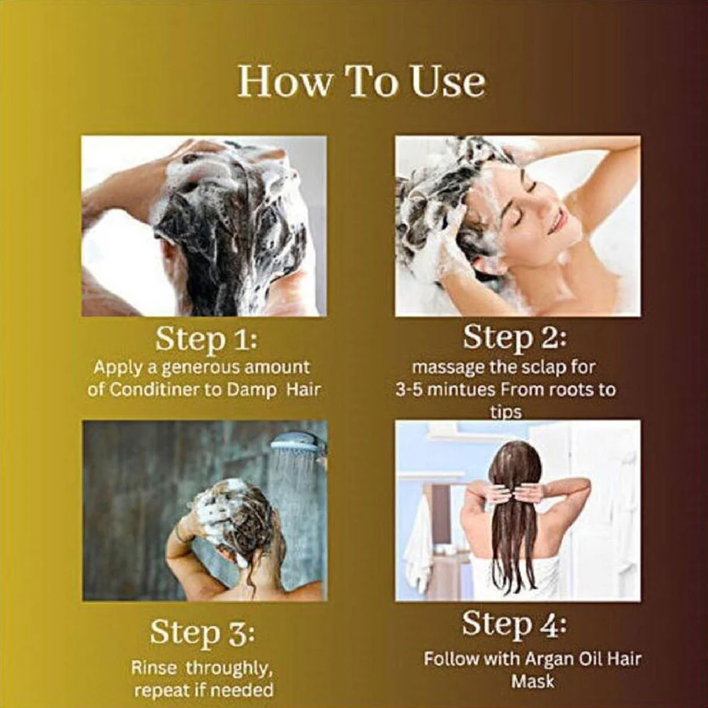 XHC Argan Oil Shampoo 300 ml - Image 4