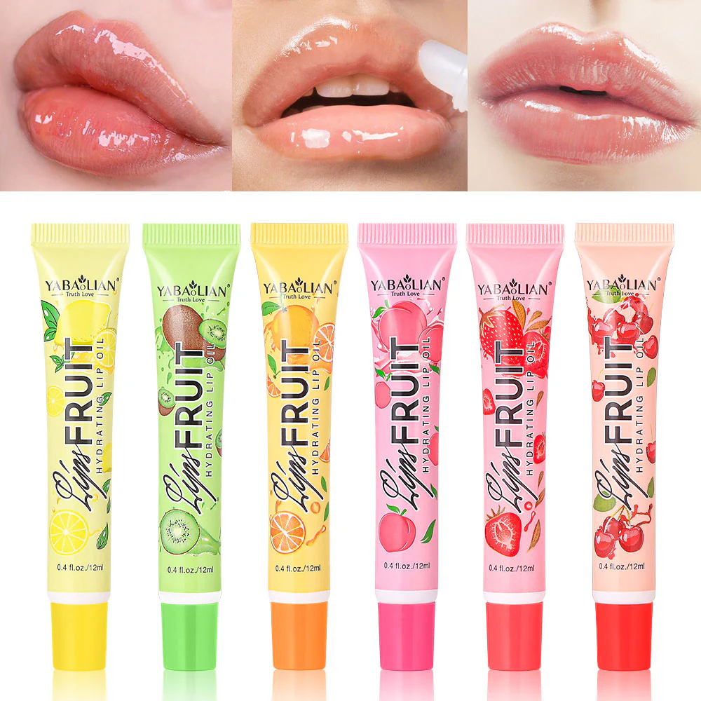 Yabaolian Fruit Hydrating Lip Oil Peach - Image 4