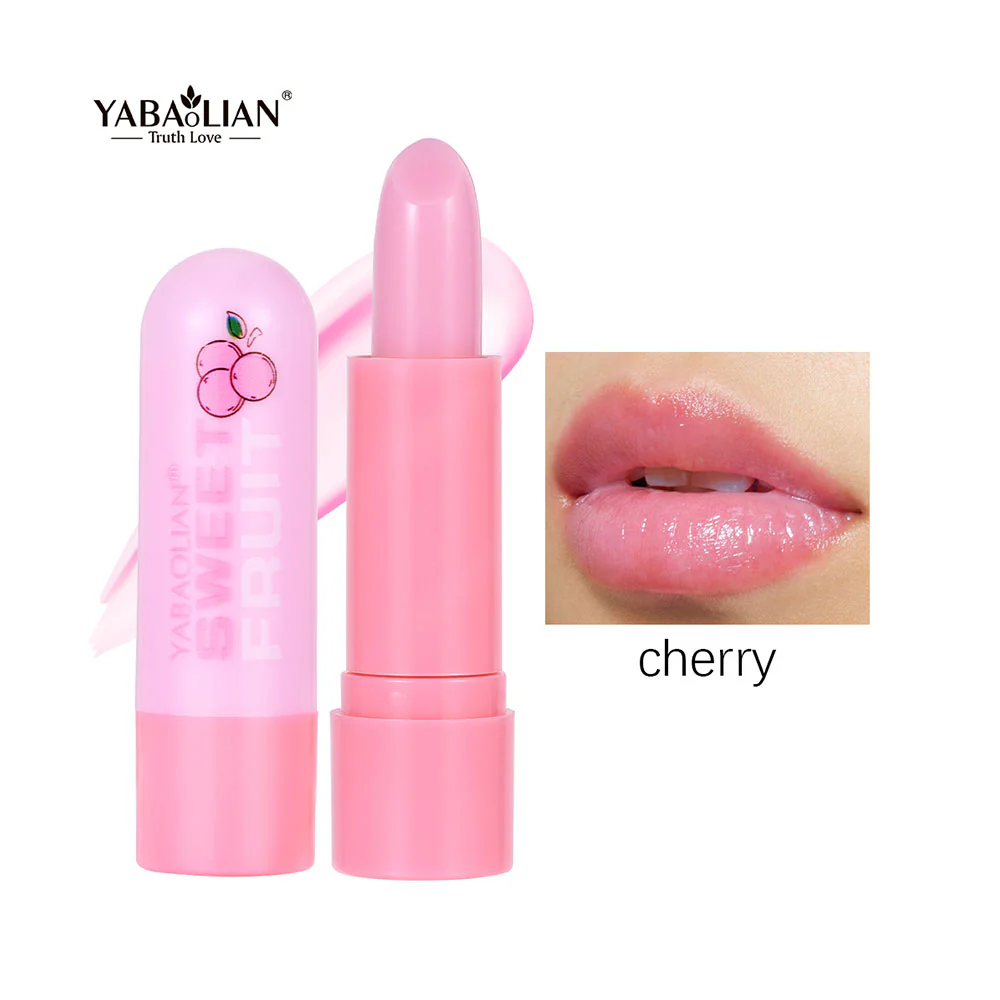 Yabaolian Sweet Fruit Lip Balm Baby Pink - Image 2